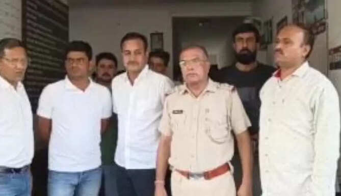 ACB raid on Dungarpur Police Station