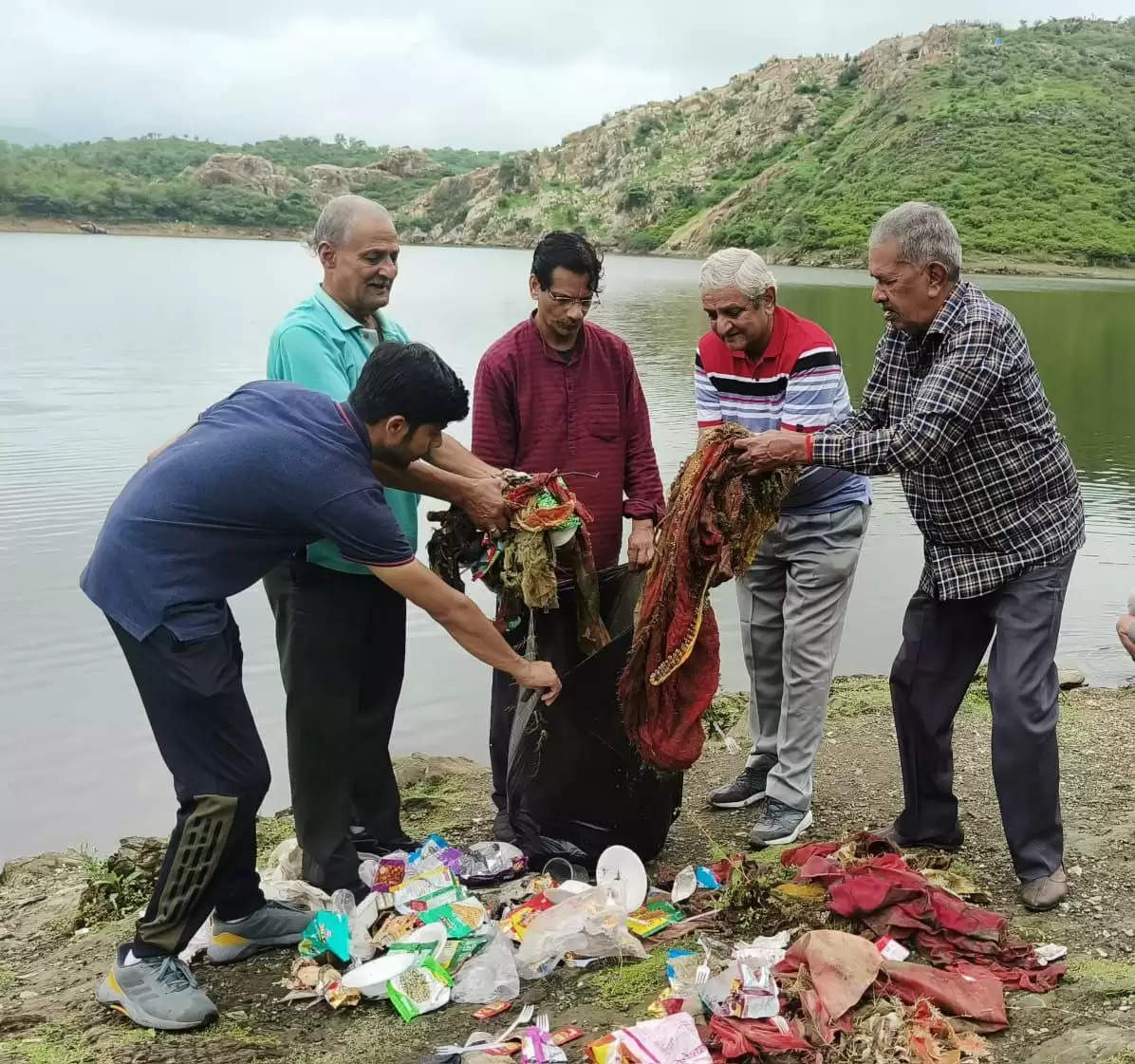 Badi Lake Pollution