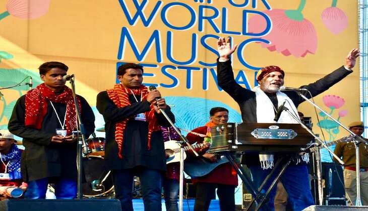 Central Jail inmates perform at Udaipur World Music Festival 2020 - Rehabilitation has a new avatar