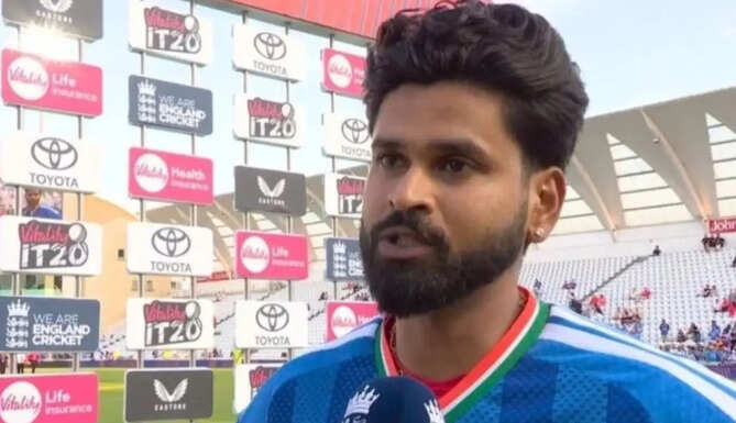 India captain Shreyas Iyer speaks after India's record 125-run T20I defeat against England at Trent Bridge.