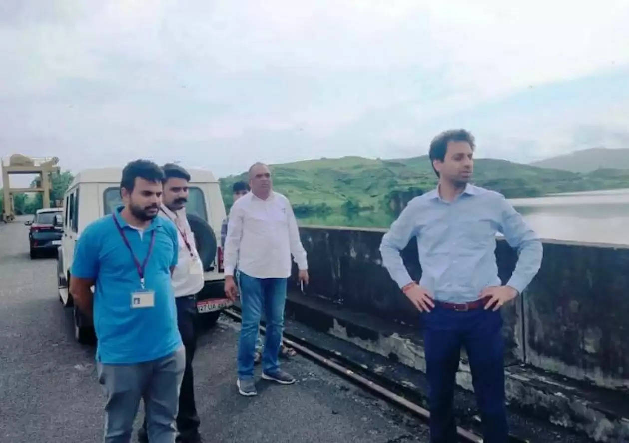 collector visit mansi vakal dam