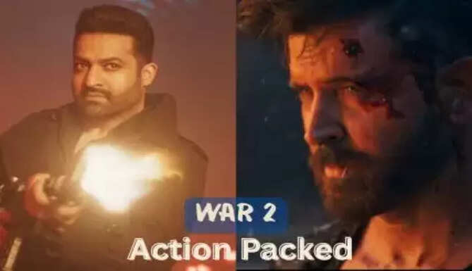 War 2, Bollywood Teaser, Hrithik Roshan, Tiger Shroff, Explosive Action, Action Sequel, Movie Buzz, High-Octane Stunts