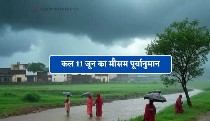 देश के 16 राज्यों में तूफानी बारिश का अलर्ट ! देखें कल का नया मौसम पूर्वानुमान