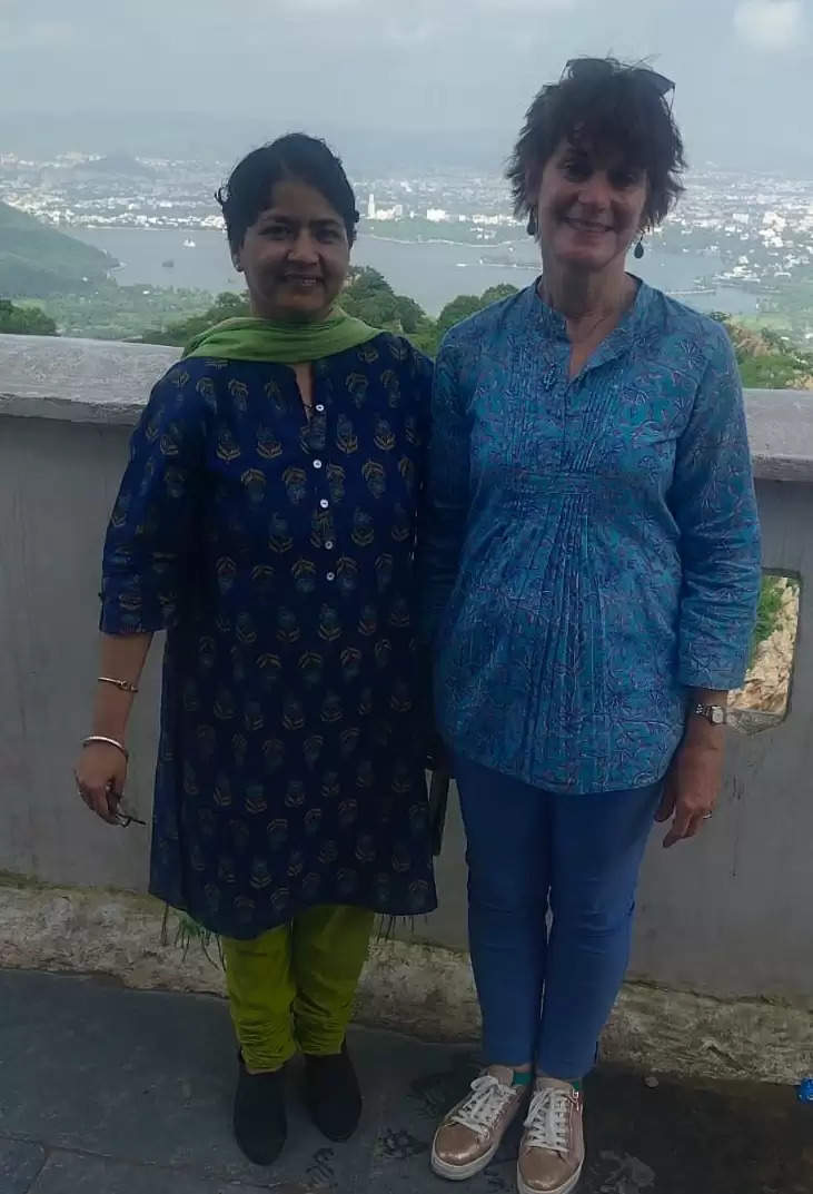 US Charge d'Affaires Patricia Lacina on her maiden trip to Udaipur