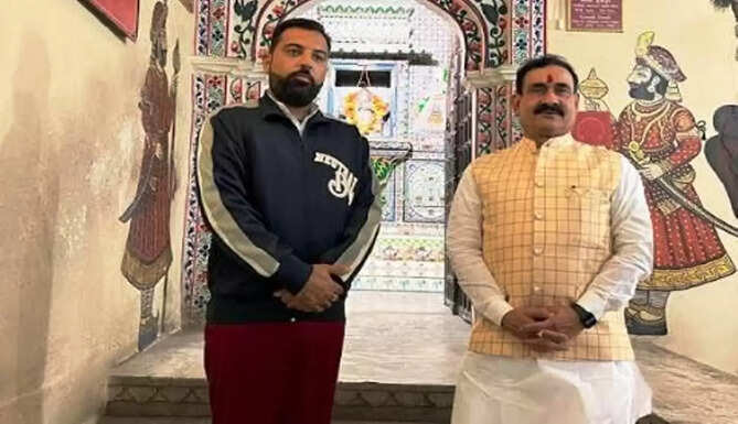 narottam mishra meet laskyraj singh