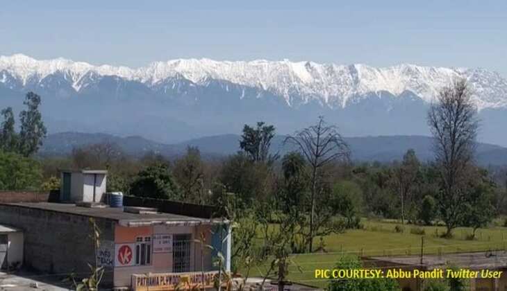 New Horizon envelopes the city of Jalandhar as Pollution levels fall to lowest in 30 years - Dhauladhar View