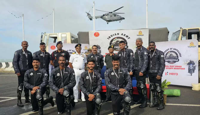 Indian Army has commenced a Pan-India Motorcycle Expedition on 12 June. This&nbsp;journey is commemorating the 25th&nbsp;anniversary of Indian victory over Pakistan in the Kargil War of 1999