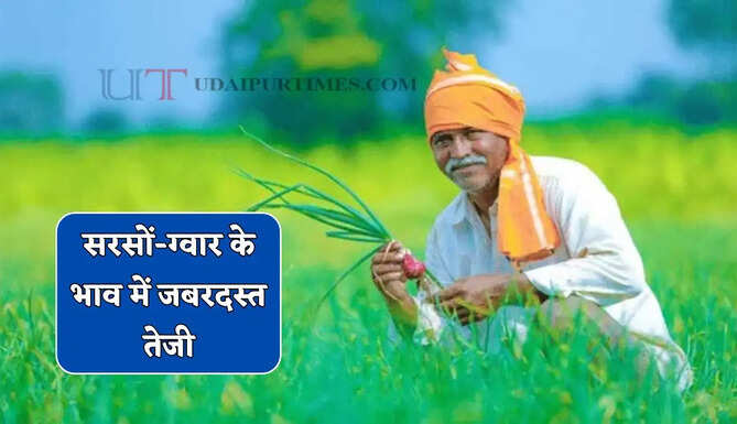  Mandi Bhav : सरसों-ग्वार के भाव में जबरदस्त तेजी, देखें सभी मंडियों के नए रेट