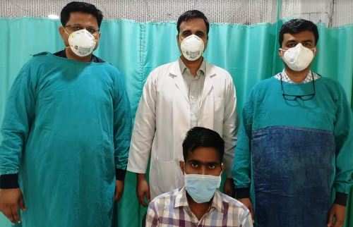 GMCH, उदयपुर में जटिल सर्जरी द्वारा रोगी को रेक्टम, लीवर व छोटी आंत के ट्यूमर से किया गया रोगमुक्त