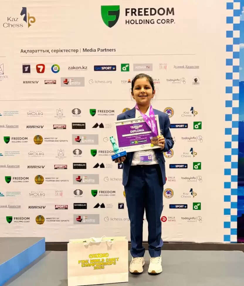 Kiyanna Parihaar | Bronze Medalist | World Cadet Chess 2025 | India’s Young Chess Star
