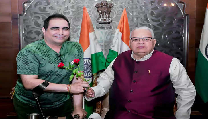 Udaipur Arth Group CEO Dr Arvinder Singh meets Rajasthan Governor Kalraj Mishra and advocates government initiatives for the physically disabled