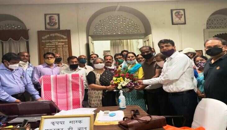 MLSU: साइंस कॉलेज की प्रथम महिला डीन प्रोफेसर कनिका शर्मा ने पदभार ग्रहण किया