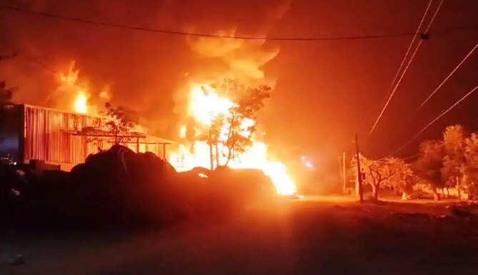 Fire Incident Udaipur