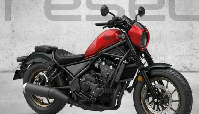 2027 Honda Rebel 500 cruiser motorcycle featuring a 3.5-inch TFT display, optional e-clutch system and new colour options.