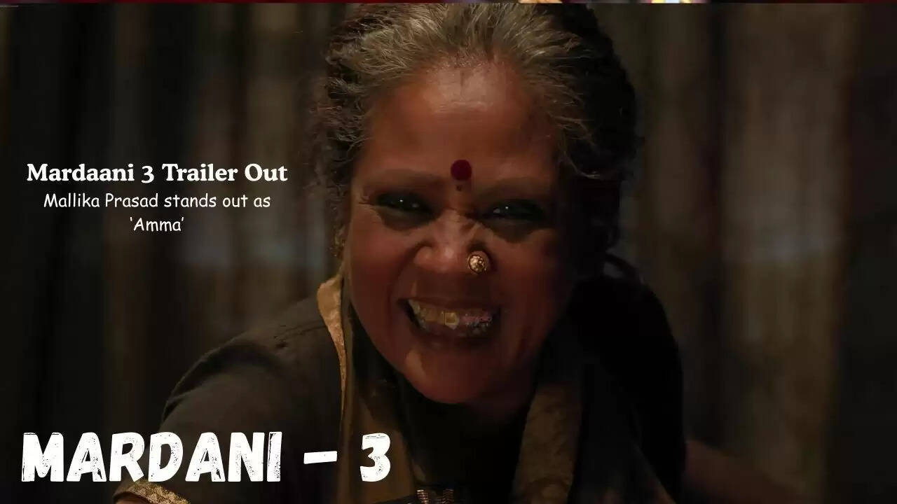 Rani Mukerji as ACP Shivani Roy confronting Mallika Prasad&rsquo;s villainous character Amma in Mardaani 3 trailer