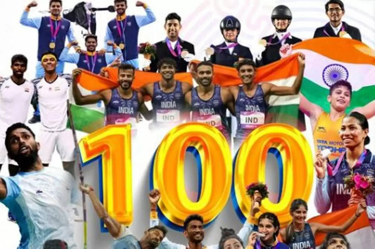 asian games 100 medals
