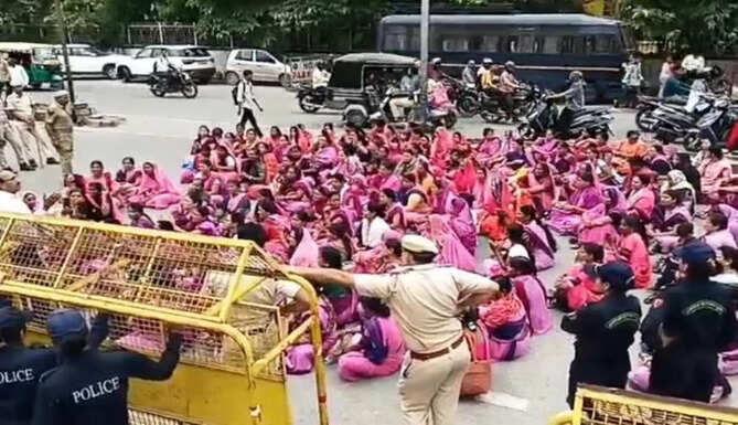 anaganbadi worker death