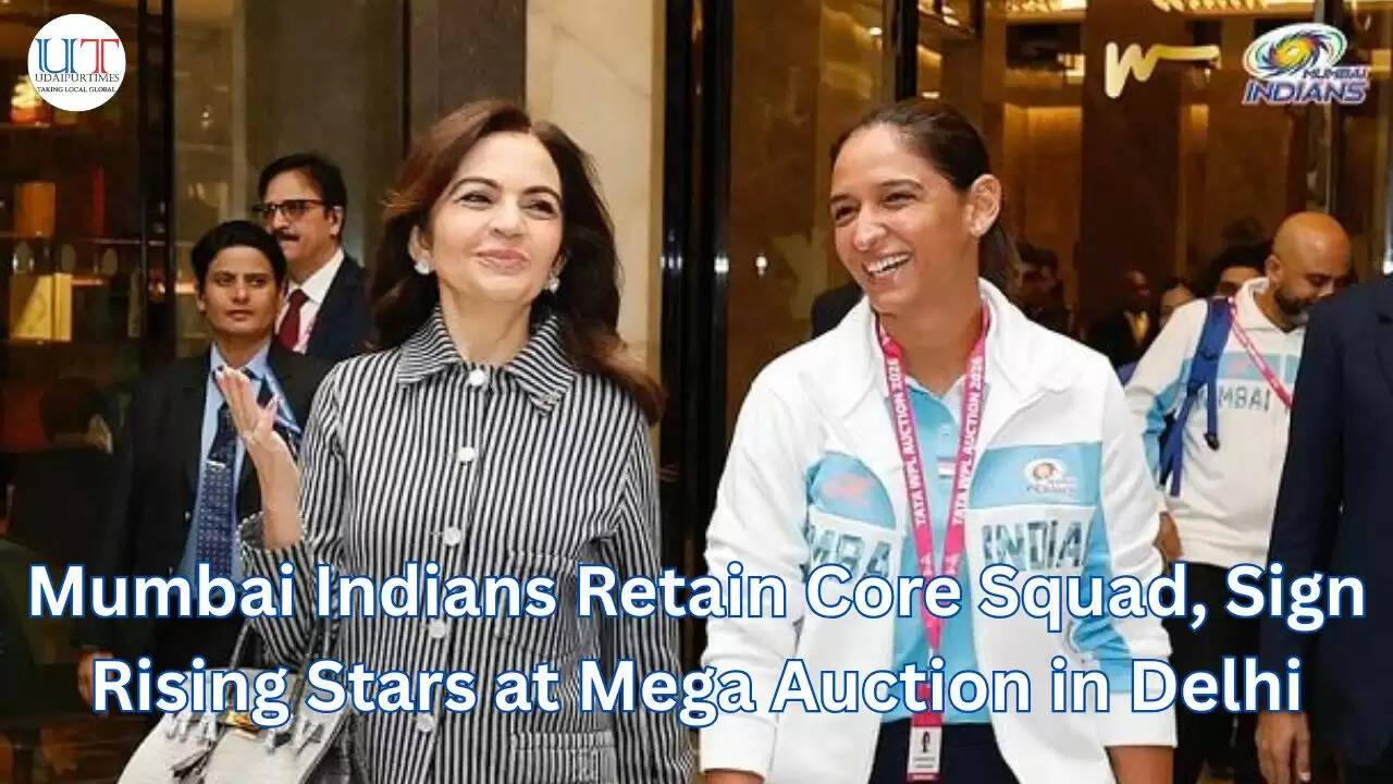 WOmen Premier League Mumbai Indians Retain Core Squad, Sign Rising Stars at Mega Auction in Delhi