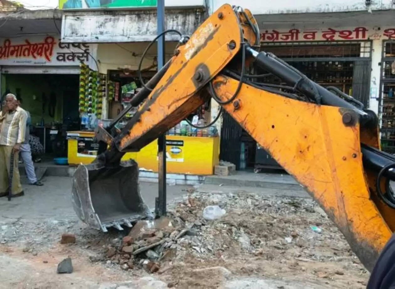 encroachment removed