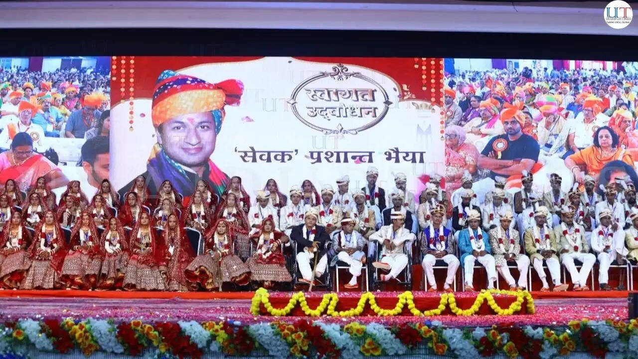 Narayan Seva sansthan Mass Wedding Photos Udaipur Local News Today