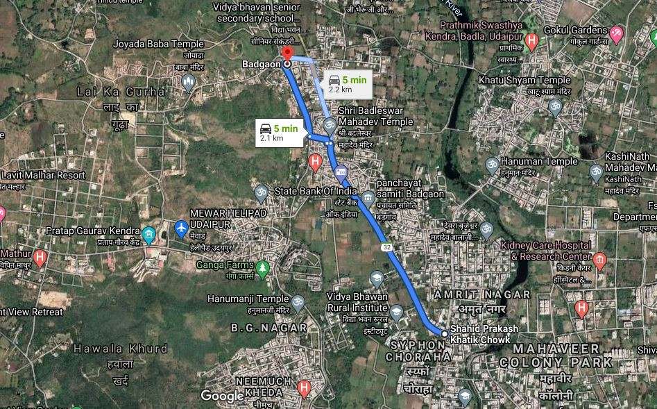 Syphon-Badgaon road to be widened, notice served to 100 building owners