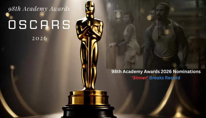 Sinner movie leads 98th Academy Awards 2026 nominations with 16 nods, Leonardo DiCaprio and Michael B. Jordan among nominees