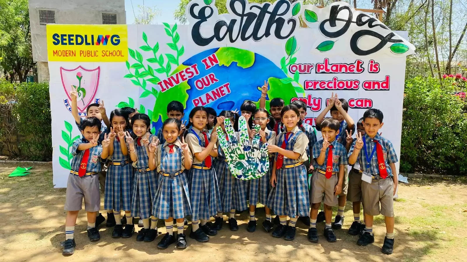 seedling school earth day celebration