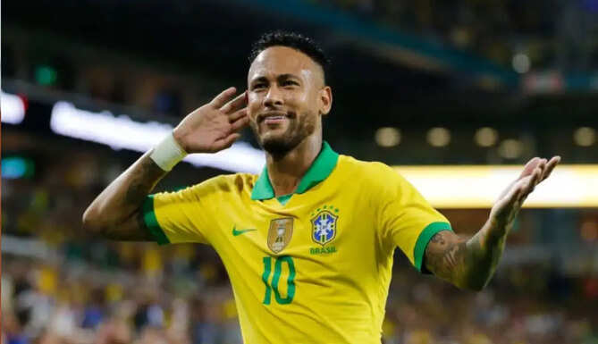 Brazil star Neymar injury update showing recovery progress and possible return for World Cup match against Morocco