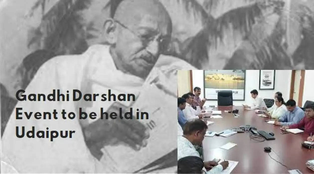 Gandhi Darshan Event in Udaipur