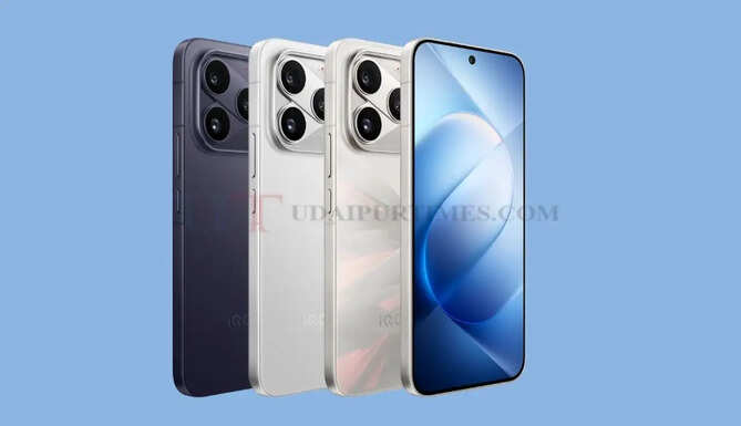 iQOO 16 smartphone with 165Hz AMOLED display and triple rear cameras