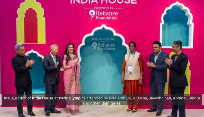 India House at Paris Olympics Nita Ambani Udaipur Times News from Udaipur Udaipur News Top News from Udaipur with Shaan