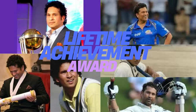 Sachin Tendulkar Life Time Achievement Award