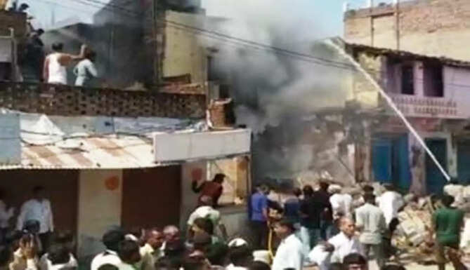fire break out in gingla
