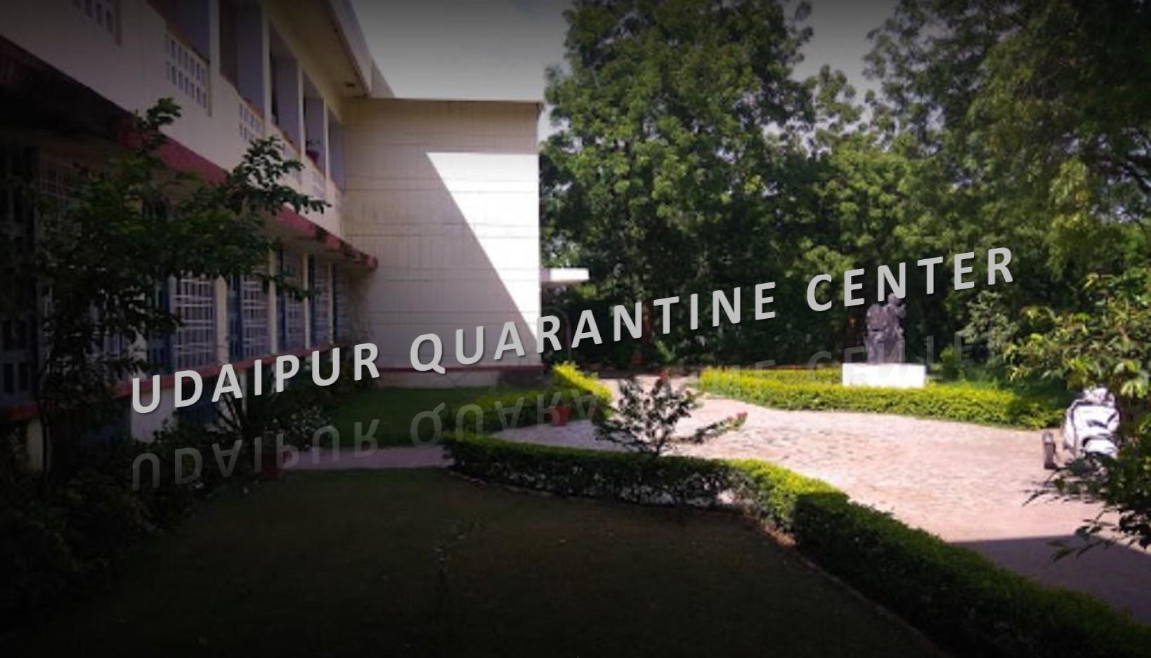 Centre setup in Udaipur for Coronavirus Quarantine | CMHO urges restrain and support