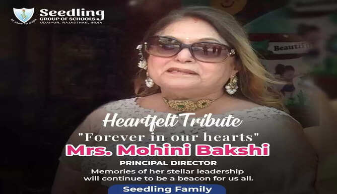 seedling group seedling modern public school visionary mrs mohini bakshi obituary