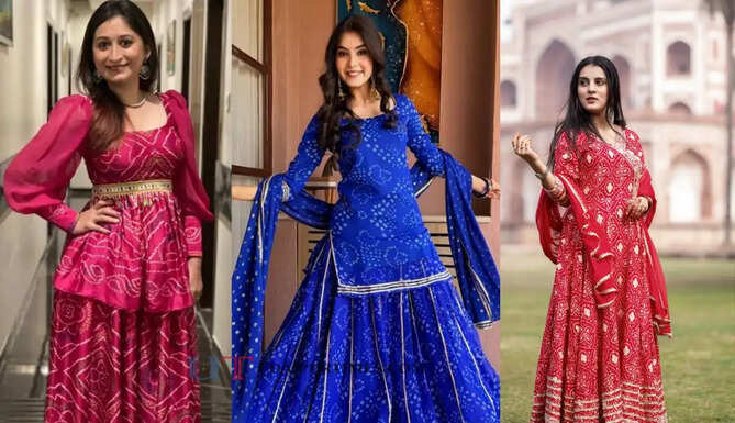 क्या आप भी सिलवाना चाहती है बांधनी साड़ी से सूट, देखें ये 6 शानदार डिजाइन, ऐसे बनवाएं ड्रेस&nbsp;