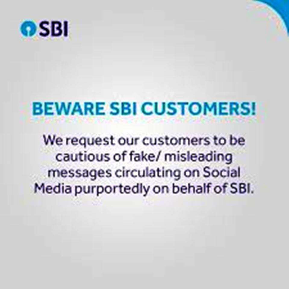 ALERT-SBI alerts people against online fraud