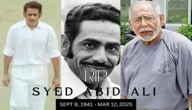 RIP - Syed Abid Ali, an Advocate of the Gentleman's Game