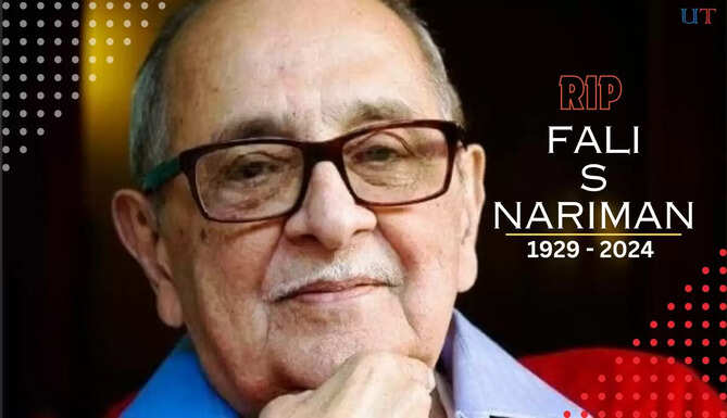 Fali S Nariman passes away at 95
