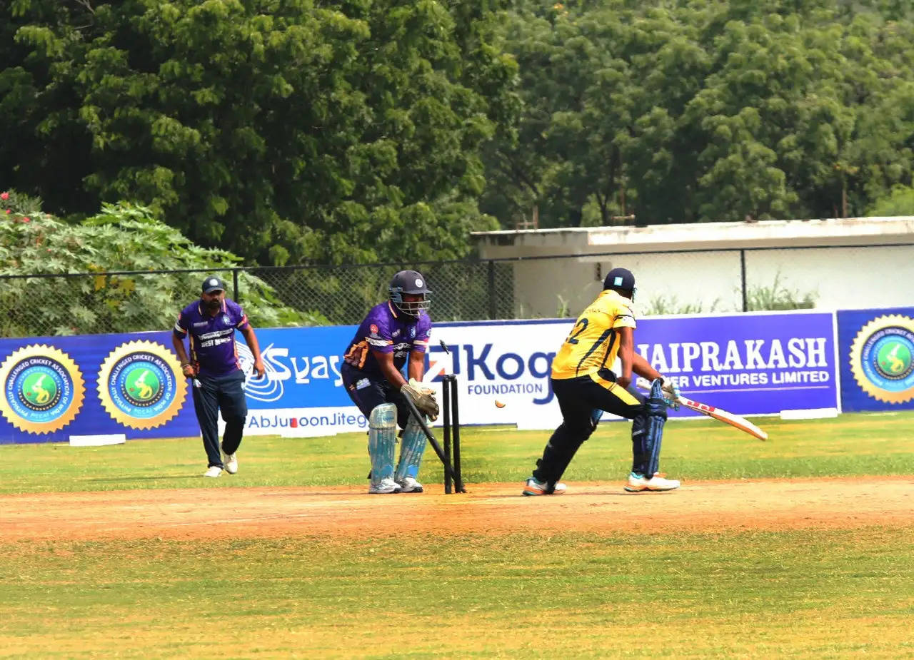 Organised by Narayan Seva Sansthan & DCCI  Day 7- 4th National Disabled Cricket Championship  Rajasthan beat Maharashtra by 36 runs, Uttar Pradesh wins by Duckworth Lewis  Rajasthan, Maharashtra, Karnataka, Mumbai, Bengal, Odisha made it to the quarter finals