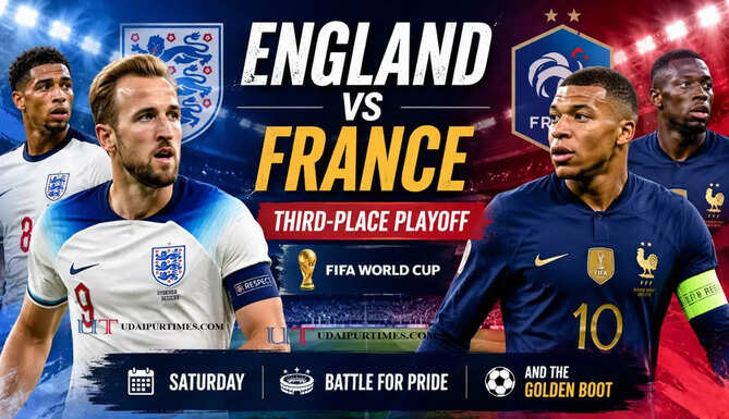 Kylian Mbappe and Harry Kane ahead of England vs France World Cup third-place playoff