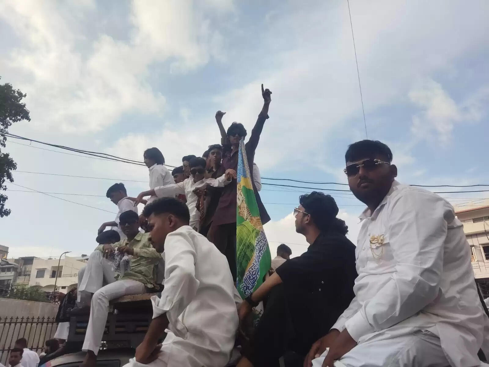 Eid Milad Un Nabi procession in Udaipur