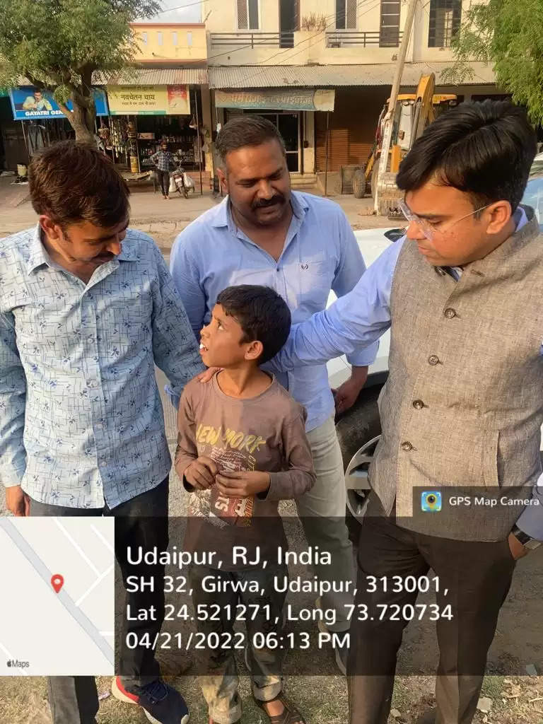 Child Labour rescued in udaipur