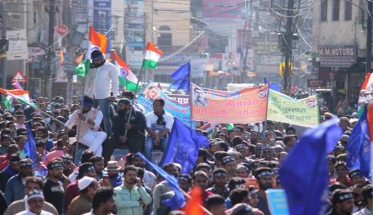 #NRC और #CAA के विरोध में विशाल रैली