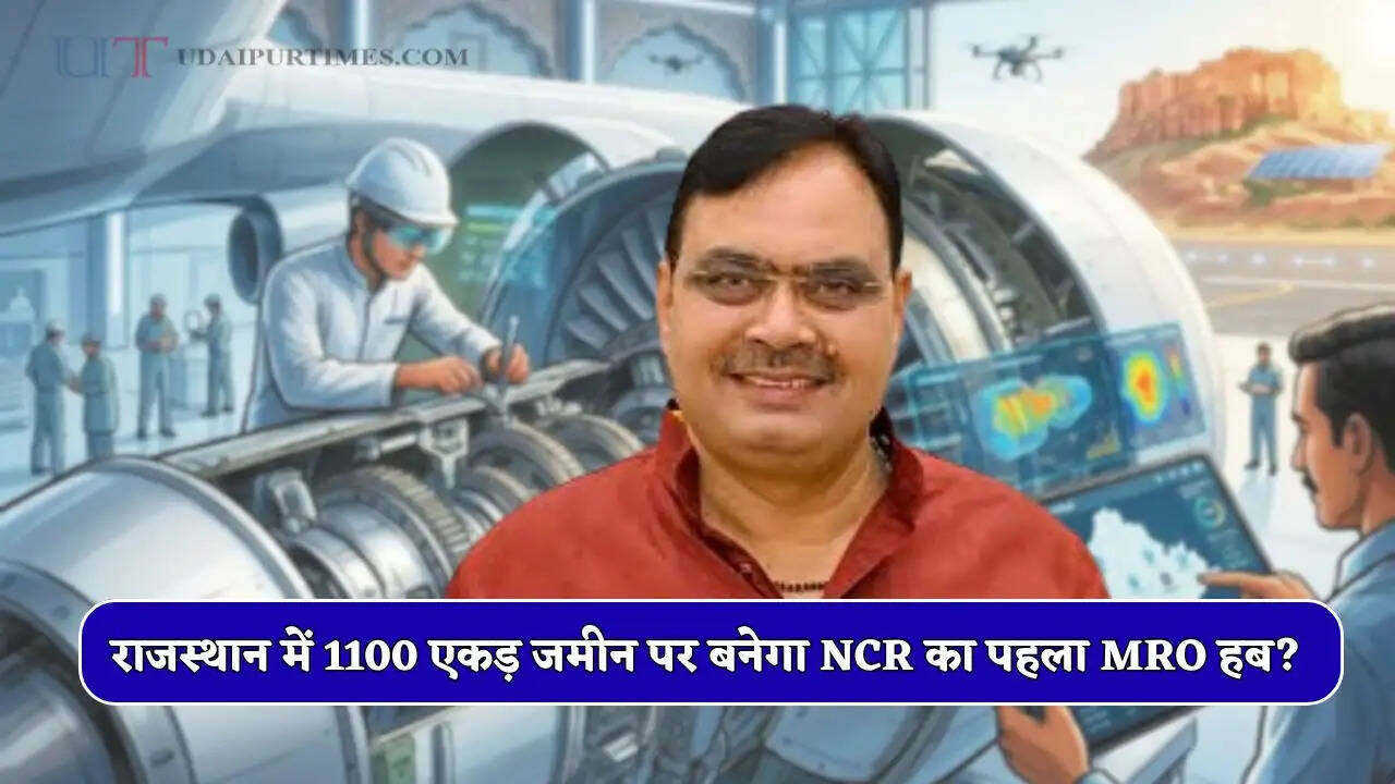 राजस्थान में 1100 एकड़ जमीन पर बनेगा NCR का पहला MRO हब? 10 हजार लोगों को मिलेगी नौकरियां