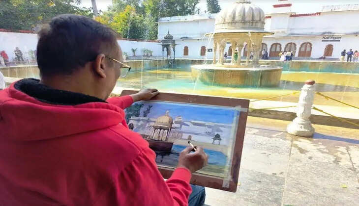 water air colour camp