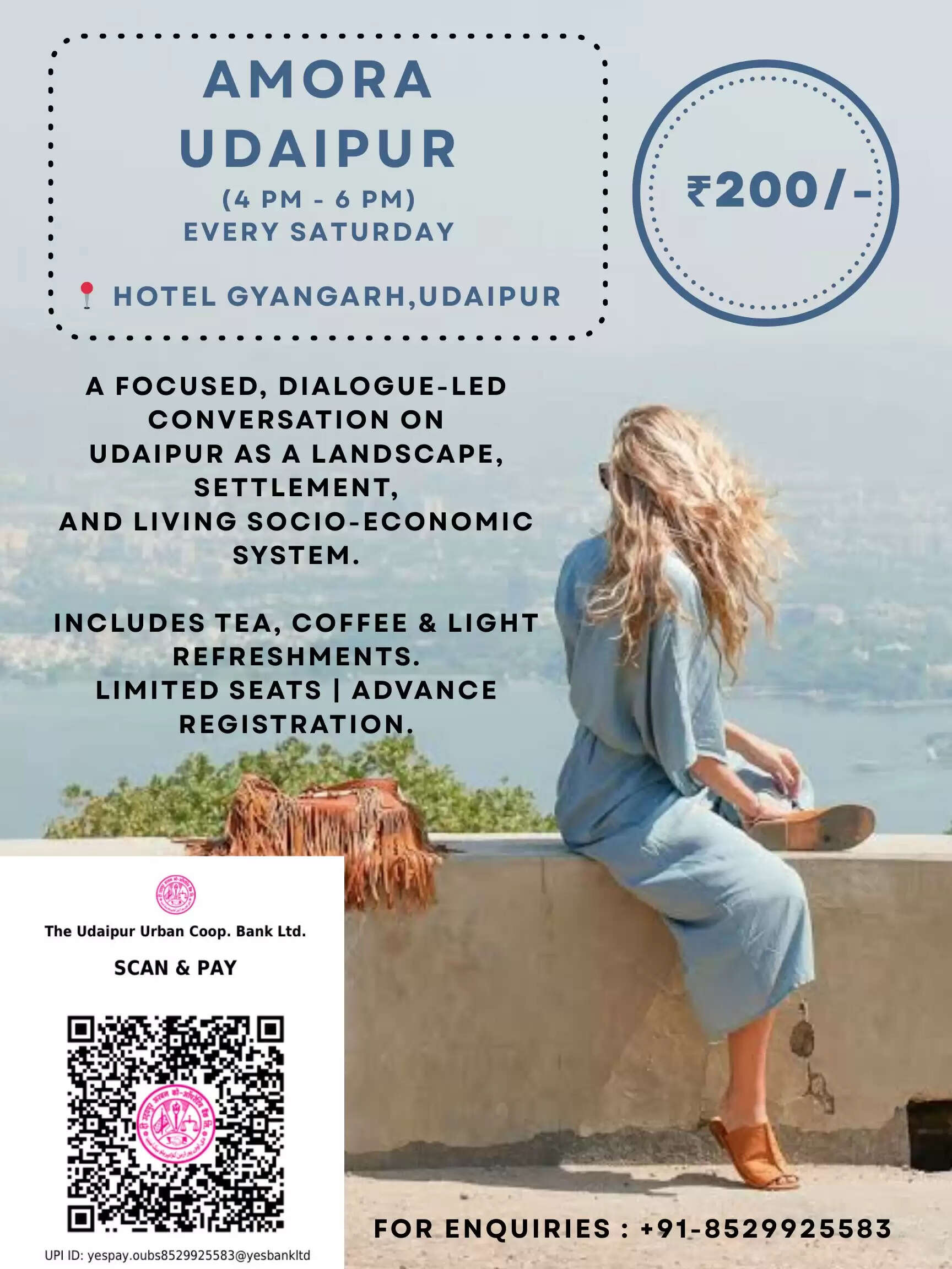 “Understanding Udaipur Before Consuming It: A Dialogue the City Needs”    Udaipur is frequently marketed as an experience, yet rarely explained as a place. As tourism grows, the absence of guidance, discipline, and cultural context is increasingly visible in the city’s public spaces.