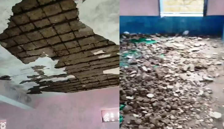 school roof collapse
