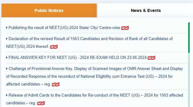 NEET UG 2024 Results