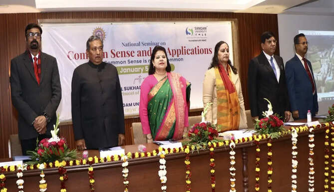 sangam University, Bhilwara, National Seminar on Common Sense